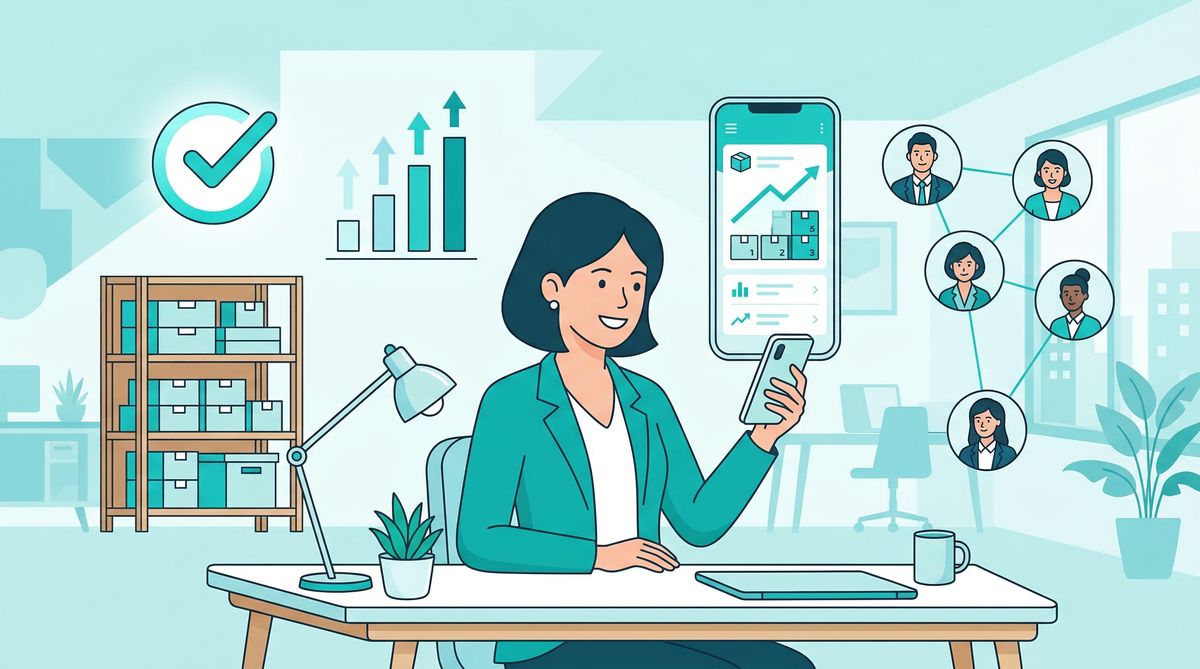 操作性の良い在庫管理アプリがもたらす変化